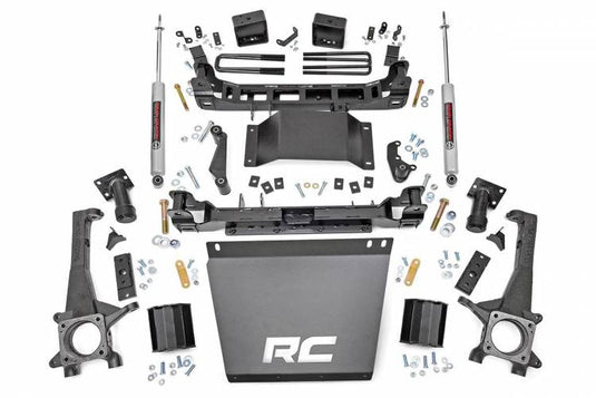 Rough Country | 2016-2023 Toyota Tacoma 2WD / 4WD 6 Inch Lift Kit - Strut Spacers With N3 Shocks | 75820