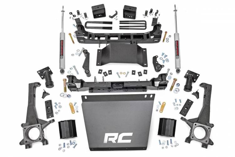 Load image into Gallery viewer, Rough Country | 2016-2023 Toyota Tacoma 2WD / 4WD 6 Inch Lift Kit - M1 Struts With M1 Shocks | 75840
