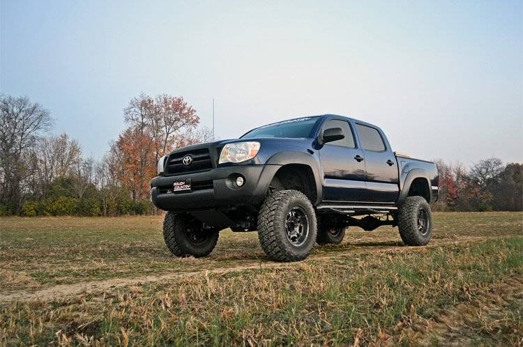 Load image into Gallery viewer, Rough Country | 2005-2015 Toyota Tacoma 2WD / 4WD 6 Inch Lift Kit With Vertex Coilovers / Rear Vertex Shocks
