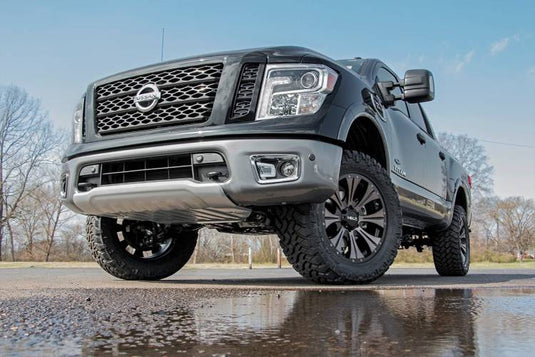 Rough Country | 2004-2024 Nissan Titan 2WD / 4WD 3 Inch Lift Kit - No Struts - N3 Shocks