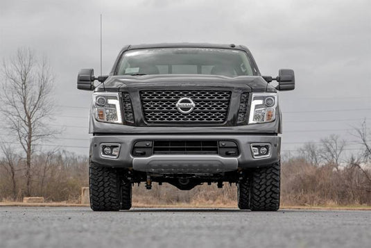 Rough Country | 2004-2024 Nissan Titan 2WD / 4WD 3 Inch Lift Kit - No Struts - N3 Shocks