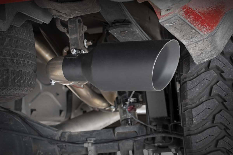 Load image into Gallery viewer, Rough Country | 2014-2018 GM 1500 5.3 Performance Cat Back Exhaust | 96007
