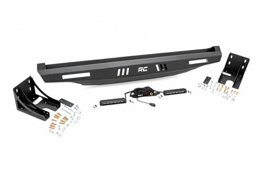 Rough Country | Can-Am Defender / Polaris Ranger 1000XP Rear Bumper - With LED Lights