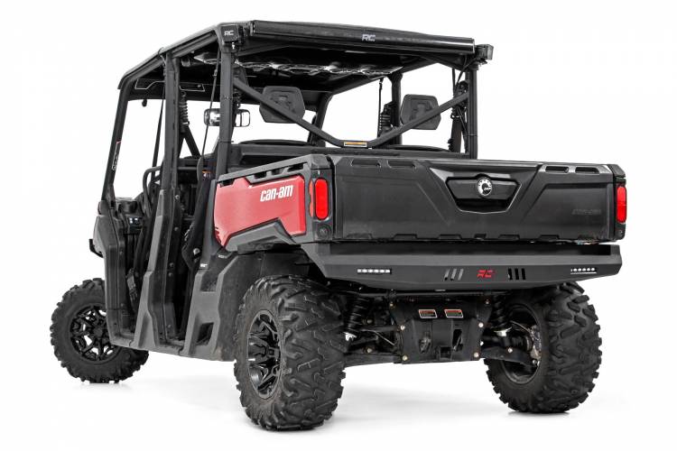 Load image into Gallery viewer, Rough Country | Can-Am Defender / Polaris Ranger 1000XP Rear Bumper - Without LED Lights
