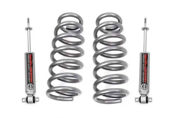 Rough Country | 2009-2019 Dodge Ram 1500 Classic 2WD Inch Leveling Kit - N3 Front Shocks