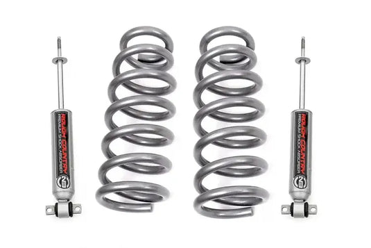 Rough Country | 2009-2019 Dodge Ram 1500 Classic 2WD Inch Leveling Kit - N3 Front Shocks