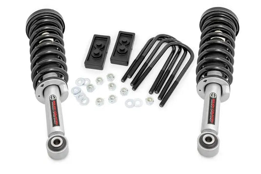 Rough Country | 2021-2023 Ford F150 Tremor 4WD 2.5 Inch Lift Kit - N3 Struts