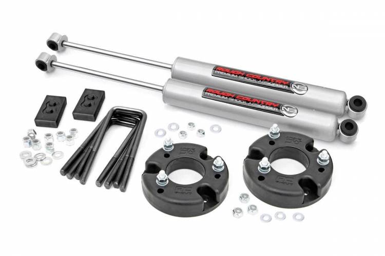 Load image into Gallery viewer, Rough Country | 2021-2023 Ford F150 2WD / 4WD 2 Inch Lift Kit - N3 Shocks
