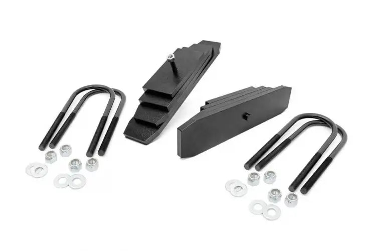 Load image into Gallery viewer, Rough Country | 1999-2004 Ford Super Duty 4WD 2 Inch Leveling Kit Leaf Spring Block
