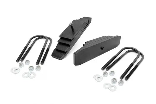 Rough Country | 1999-2004 Ford Super Duty 4WD 2 Inch Leveling Kit Leaf Spring Block