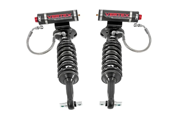 Rough Country | 2019-2024 GM 1500 Gas 2 Inch Vertex 2.5 Adjustable Front Shocks