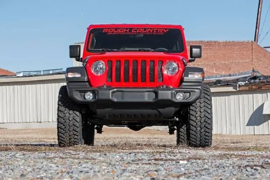 Rough Country | 2018-2023 Jeep Wrangler JL 4WD 2.5 Inch Lift Kit With M1 Monotube Shocks