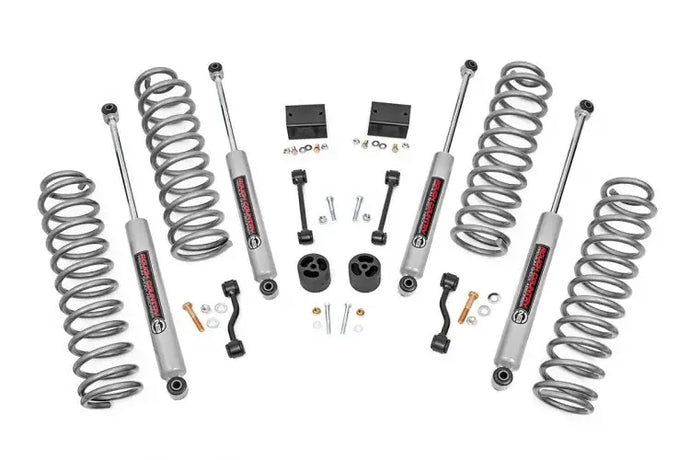 Rough Country | 2018-2023 Jeep Wrangler JL 4WD 2.5 Inch Lift Kit With Premium N3 Shocks