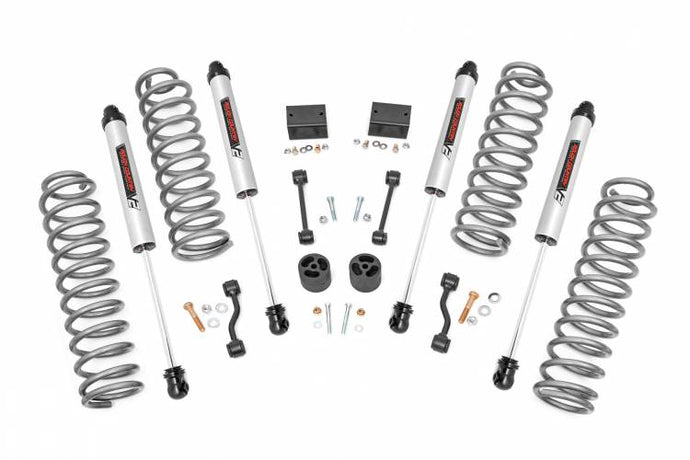 Rough Country | 2018-2023 Jeep Wrangler JL 4WD 2.5 Inch Lift Kit With V2 Monotube Shocks