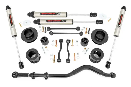 Rough Country | 2020-2022 Jeep Gladiator JT 4WD 3.5 Inch Spacer Lift Kit With Premium N3 Shocks | 63730