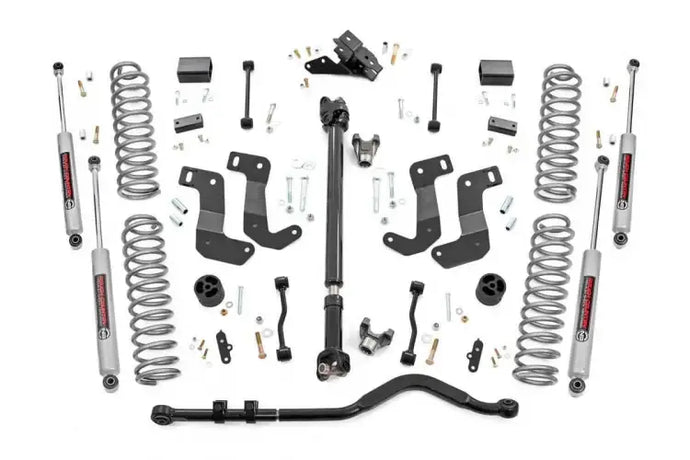 Rough Country | 2018-2023 Wrangler JL Rubicon 3.5 Inch Lift Kit With Premium N3 Shocks | 90530