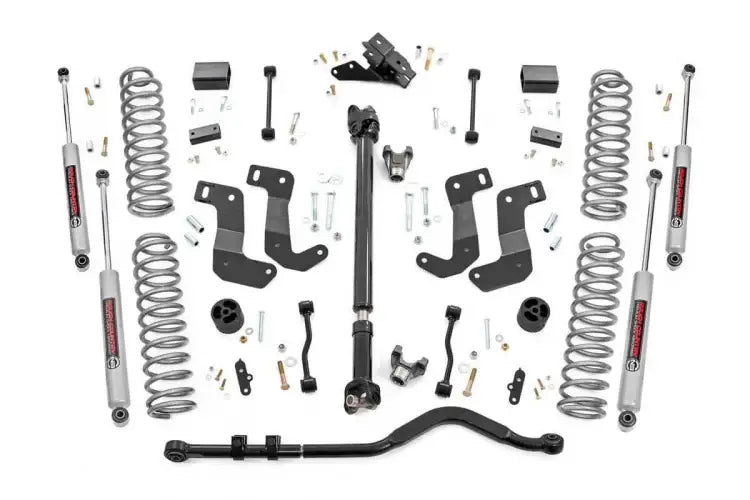 Load image into Gallery viewer, Rough Country | 2018-2023 Wrangler JL Rubicon 3.5 Inch Lift Kit With Premium N3 Shocks | 90530
