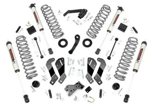 Rough Country | 2007-2018 Jeep Wrangler JK 4WD 3.5 Inch Lift Kit With V2 Monotube Shocks | 69370