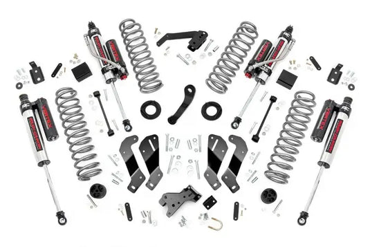 Rough Country | 2007-2018 Jeep Wrangler JK 4WD 3.5 Inch Lift Kit With Vertex Reservoir Shocks | 69330V