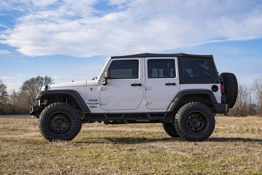 Rough Country | 2007-2018 Jeep Wrangler JK 2WD / 4WD 3.25 Inch Lift Kit With M1 Monotube Shocks | 66940