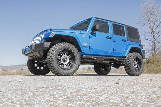 Rough Country | 2007-2018 Jeep Wrangler JK 2WD / 4WD 3.5 Inch Lift Kit With V2 Monotube Shocks