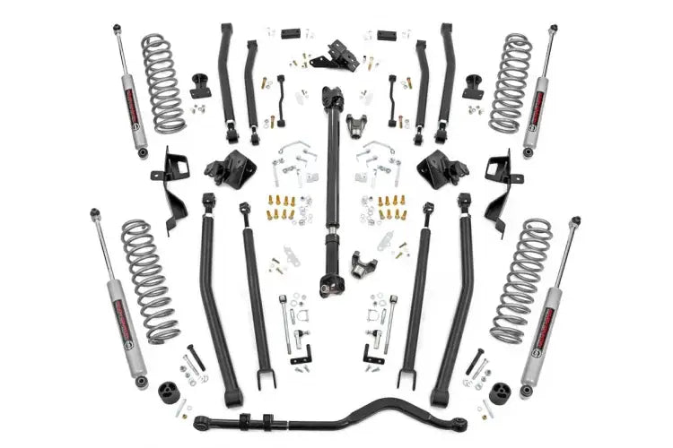 Load image into Gallery viewer, Rough Country | 2018-2023 Jeep Wrangler JL 4WD 6 Inch Long Arm Lift Kit With Premium N3 Shocks
