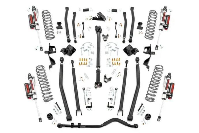 Rough Country | 2018-2023 Jeep Wrangler JL 4WD 6 Inch Long Arm Lift Kit With Vertex Reservoir Shocks