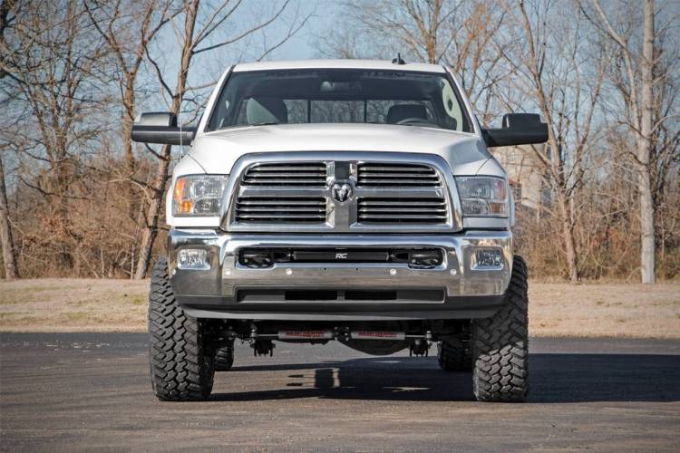 Load image into Gallery viewer, Rough Country | 2014-2018 Dodge Ram 2500 4WD 5 Inch Lift Kit - Gas - Standard Rate Front Coils - V2 Shocks
