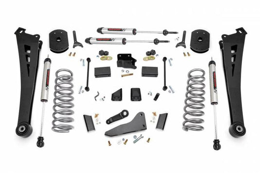 Rough Country | 2014-2018 Dodge Ram 2500 4WD 5 Inch Lift Kit - Gas - Standard Rate Front Coils - V2 Shocks