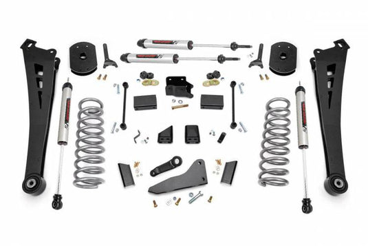 Rough Country | 2014-2018 Dodge Ram 2500 4WD 5 Inch Lift Kit - Diesel - Standard Rate Front Coils - V2 Shocks
