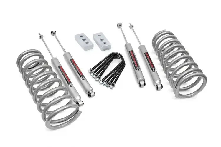 Load image into Gallery viewer, Rough Country | 2003-2013 Dodge Ram 2500 4WD 3 Inch Lift Kit - N3 Shocks
