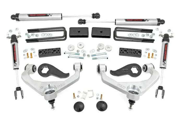 Rough Country | 2020-2023 GM 2500 HD 3 Inch Lift Kit - V2 Shocks