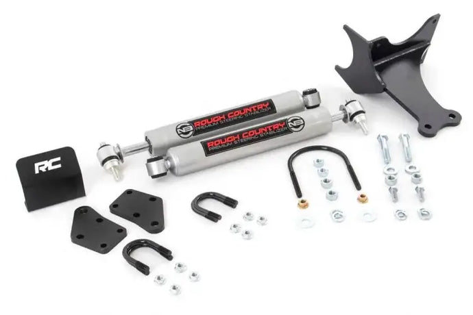 Rough Country | 2005-2022 Ford Super Duty 4WD Dual N3 Steering Stabilizer
