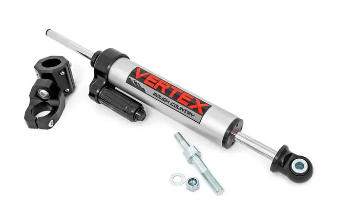 Rough Country | 2007-2018 Jeep Wrangler JK PASS-THRough Vertex Steering Stabilizer | 680900