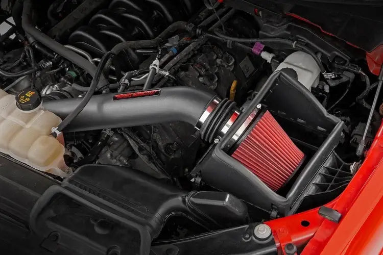 Load image into Gallery viewer, Rough Country | 2015-2020 Ford F150 5.0L Cold Air Intake - With Pre Filter
