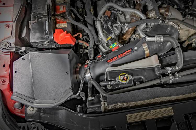 Load image into Gallery viewer, Rough Country | 2011-2016 Ford Super Duty 6.7L Power Stroke Cold Air Intake Without Pre-Filter
