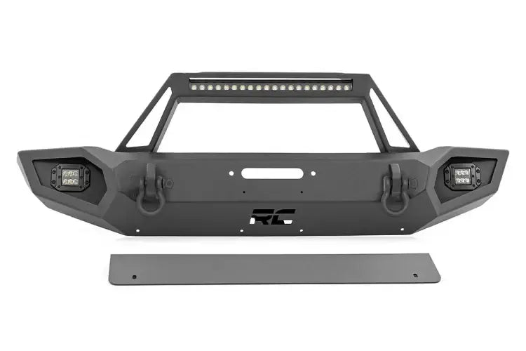 Load image into Gallery viewer, Rough Country | Jeep Gladiator JT / Wrangler JK / JL Front Winch Bumper
