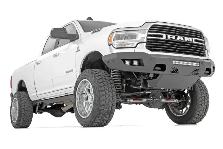 Load image into Gallery viewer, Rough Country | 2019-2024 Dodge Ram 2500 Front High Clearance LED Bumper
