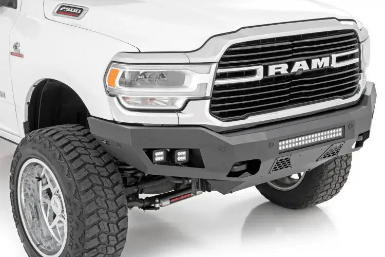 Load image into Gallery viewer, Rough Country | 2019-2024 Dodge Ram 2500 Front High Clearance LED Bumper
