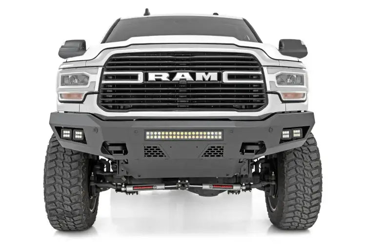 Load image into Gallery viewer, Rough Country | 2019-2024 Dodge Ram 2500 Front High Clearance LED Bumper
