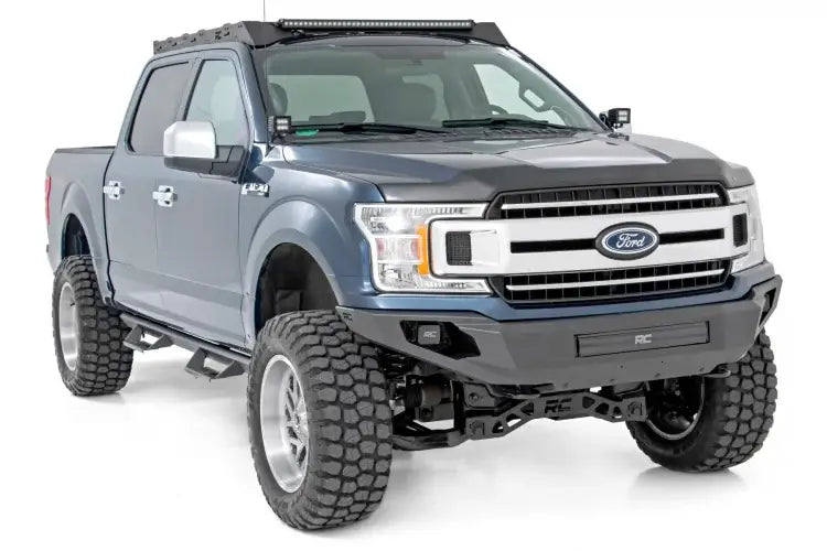 Load image into Gallery viewer, Rough Country | 2018-2020 Ford F150 High Clearance Front Bumper With integrated Skid Plate
