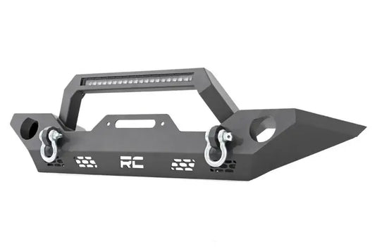 Rough Country | Jeep Gladiator JT / Wrangler JK / JL Sport OE Fog Front Winch Bumper