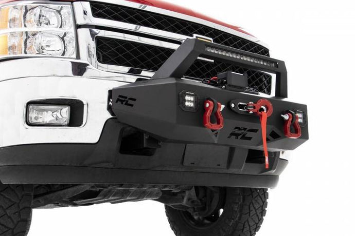 Rough Country | 2011-2019 Chevrolet Silverado 2500 HD / 3500 HD WInch Mount | 10764