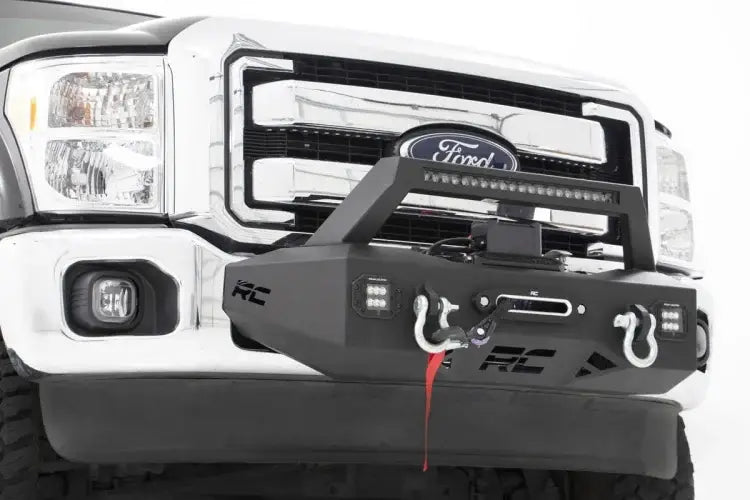 Load image into Gallery viewer, Rough Country | 2011-2016 Ford Super Duty 2WD / 4WD EXO WInch Mount Kit | 51006
