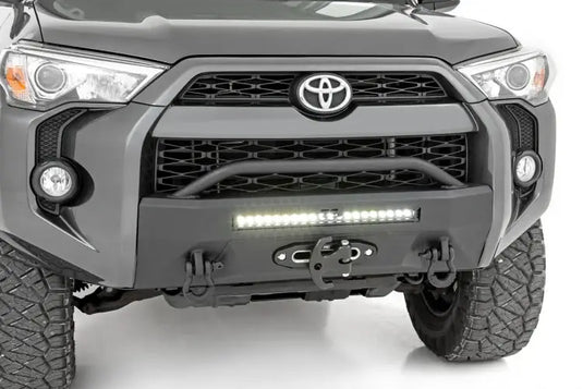 Rough Country | 2014-2024 Toyota 4Runner 2WD / 4WD Front Bumper With Black Lights