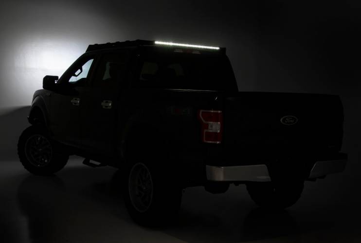 Load image into Gallery viewer, Rough Country | 2015-2018 Ford F150 2WD / 4WD Roof Rack - With Front Facing LED Light
