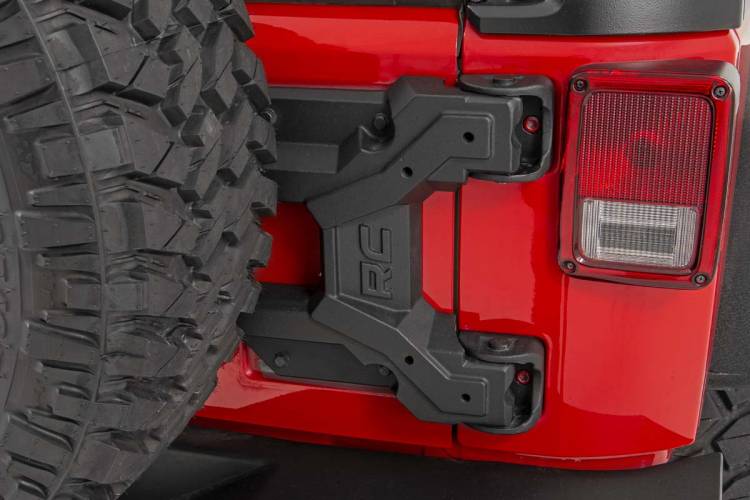 Load image into Gallery viewer, Rough Country | 2007-2018 Jeep Wrangler JK Heavy Duty Tire Carrier
