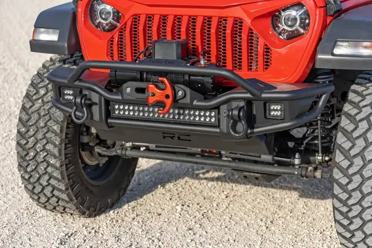 Load image into Gallery viewer, Rough Country | Jeep Gladiator JT / Wrangler JK / JL Front WInch Bumper With Skid Plate | 10647
