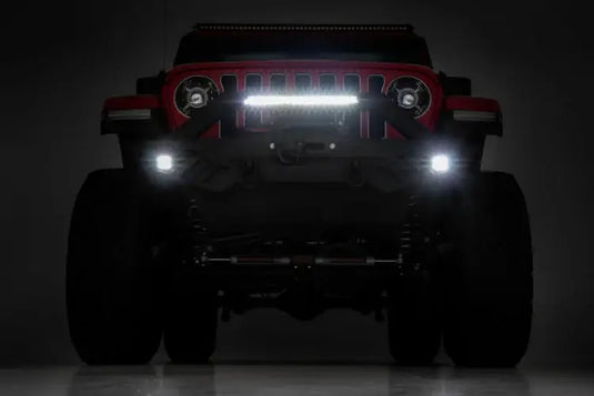 Rough Country | Jeep Gladiator JT / Wrangler JK / JL Unlimited Front Winch Bumper