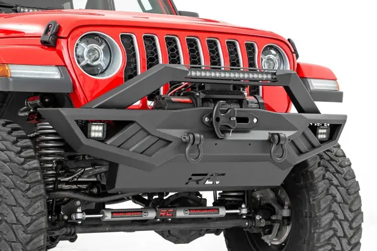 Load image into Gallery viewer, Rough Country | Jeep Gladiator JT / Wrangler JK / JL Unlimited Front Winch Bumper
